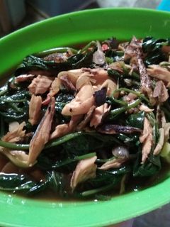 Foto resep Cah kangkung pindang