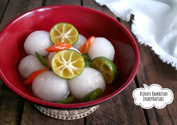 Resep Asinan Rambutan Oleh Indry Hapsari Cookpad