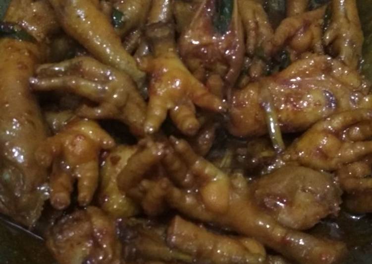 Ceker mercon pedas manis