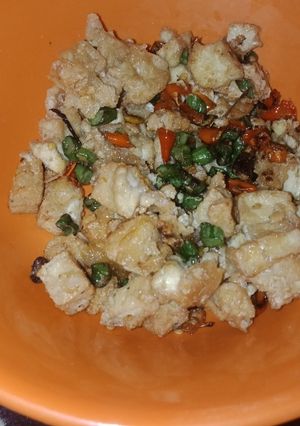 Foto resep 44. Tahu Garam Cabe