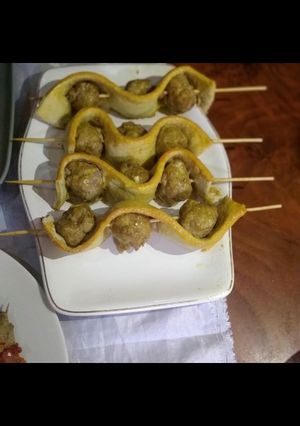 A picture of Spiral meat ball.