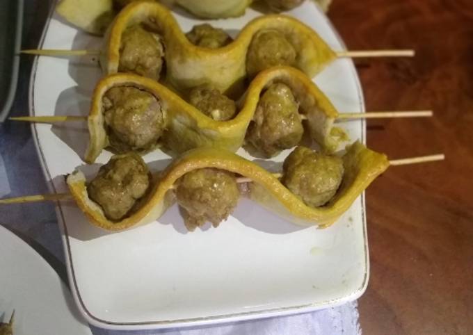 Spiral meat ball