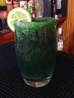 Una foto de Michelada Blue Moon