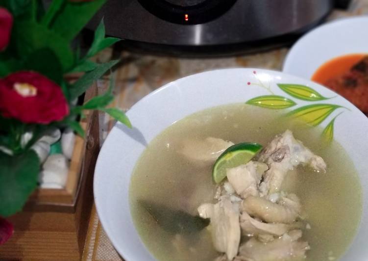 Cara Gampang Membuat Sop ayam simpel dan enak yang Lezat Sekali