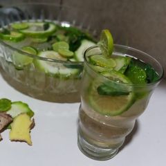 A picture of Virgin Mojito 🤤.