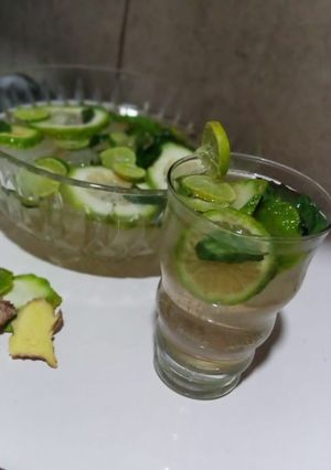 A picture of Virgin Mojito 🤤.