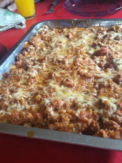 Una foto de Canelones de verduras con salsa boloñesa 😋😛💯😍