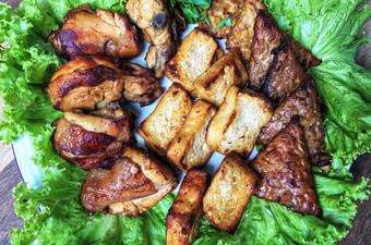 Resep Ayam Tahu Tempe Bacem Gurih Enak