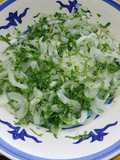 Ensalada de Cebolla con Cilantro