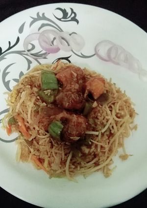 A picture of Combination rice.