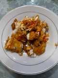 Ayam geprek ala asahid tehyung