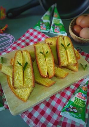 Foto resep Bika Ambon Teflon 2 Telur (Lembab, Kenyal & Bersarang)
