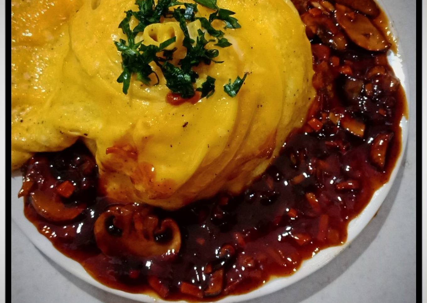 Korean Tornado Omurice drama sweet munchies