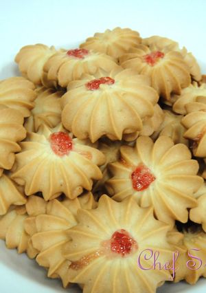 菊花餅乾 的食譜成品照片