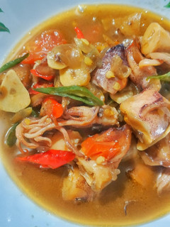 Foto resep Tumis Cumi Asin Pedas