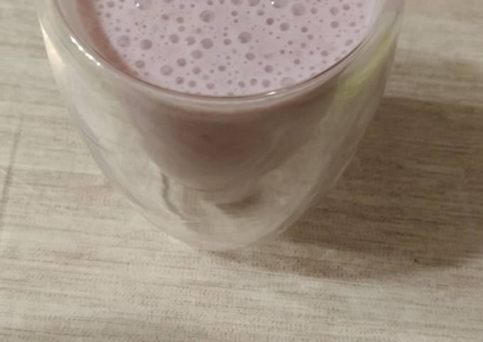 Молочно - гранатовый коктейль