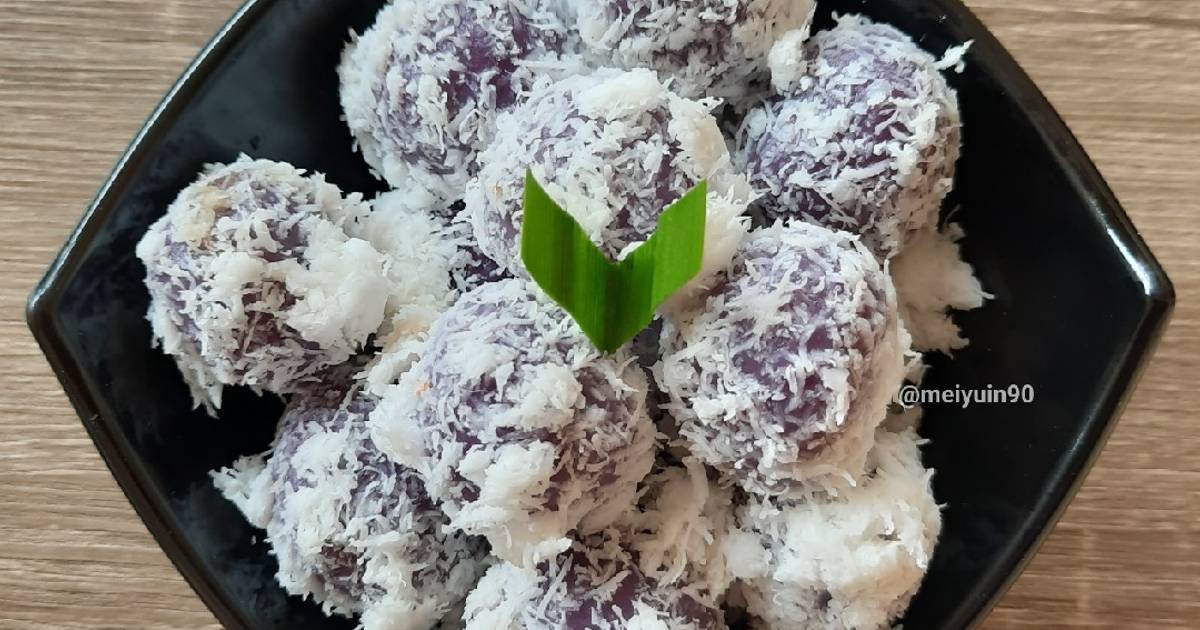 759 resep  klepon  ubi  jalar enak dan sederhana  Cookpad