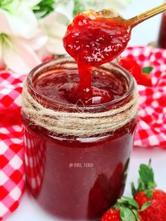 Foto resep Selai Strawberry Homemade