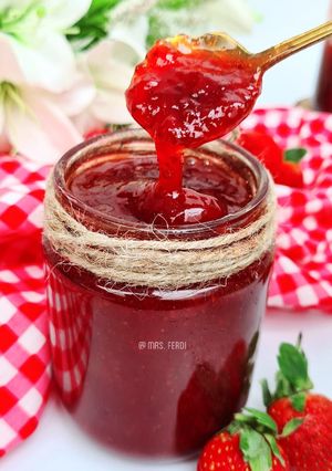 Foto resep Selai Strawberry Homemade