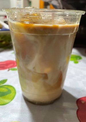 Una foto de Macchiato de manzana 🍎