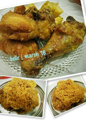 Foto resep Ayam Goreng Kremes a la Mbok Berek + Kremesan Renyah dan Bersarang!!