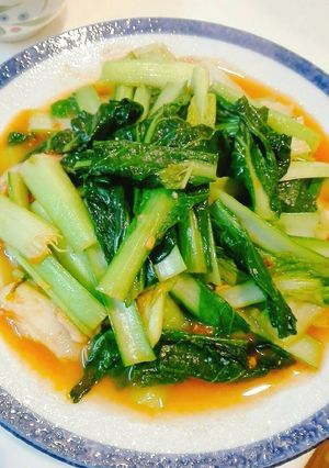 Foto resep Sawi tumis tomat