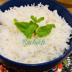 A picture of Steamed white Rice.