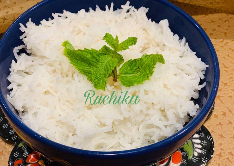 Steamed white Rice