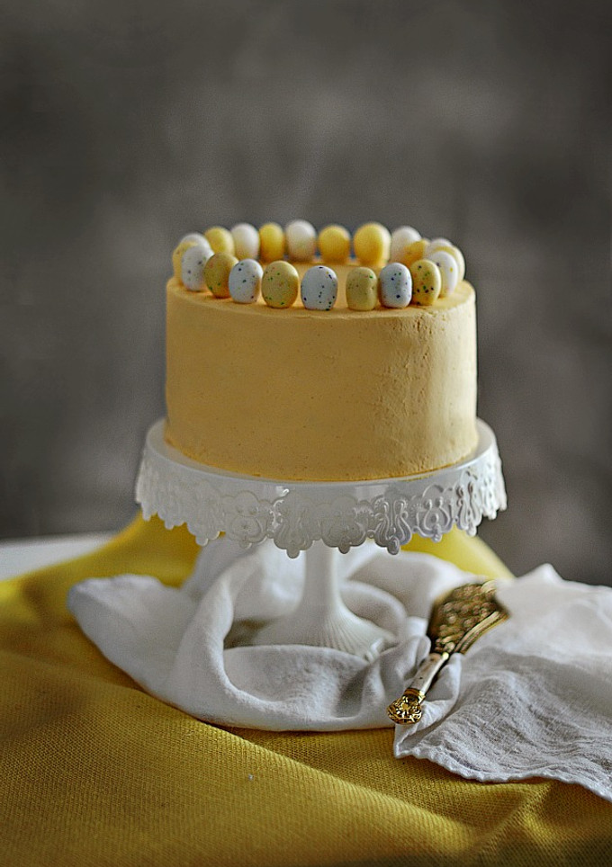 Una foto de Tarta de limón de Pascua