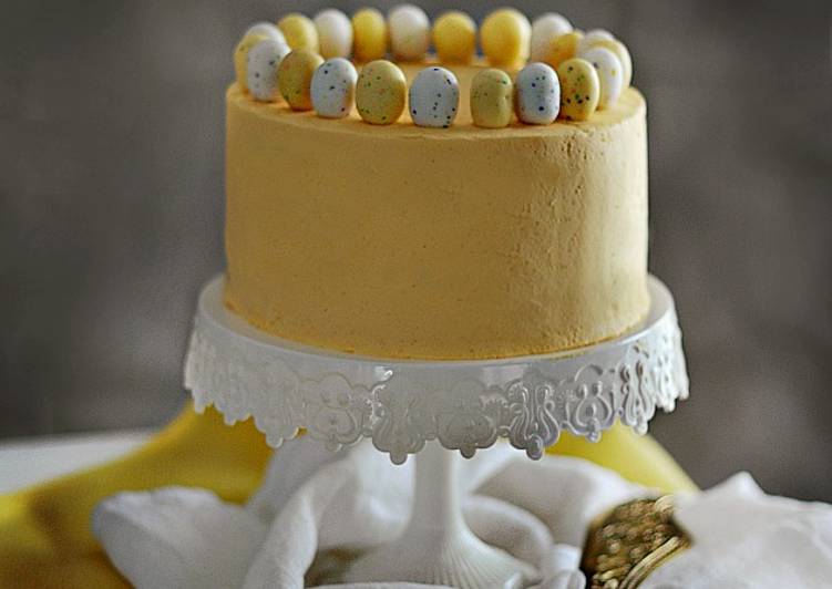 Tarta de limón de Pascua