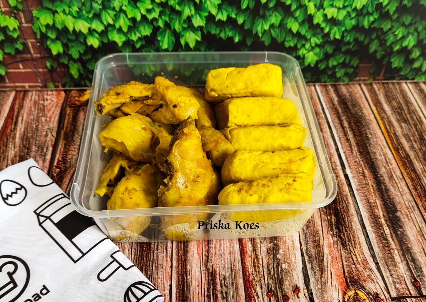 Ungkep Tahu Ayam Bumbu Ketumbar