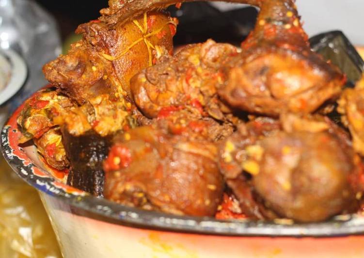 Peppered Goat Meat