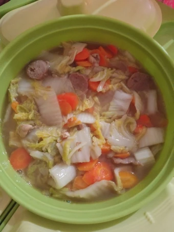 Cara Mudah Menyiapkan Resep Capcay kuah bakso enakkk yang Lezat Anti Ribet, Lezat Sekali