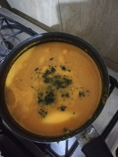 Una foto de Crema de zanahoria