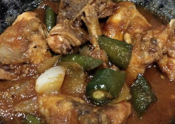 Ayam Asam Manis Banjar Lombok Hijau