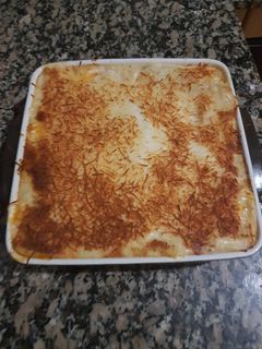 Una foto de Lasaña de carne