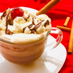Hot chocolate A picture of Hot chocolate.