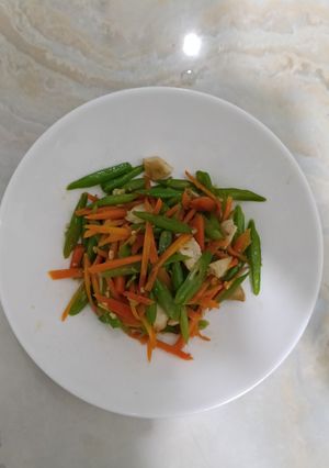 Foto resep 24/26. Cah buncis wortel