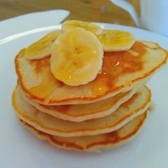 A picture of Simple banana pancake!.