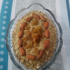 A picture of Dhania panjiri.