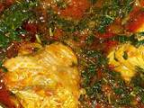 Turkey and Efo stew