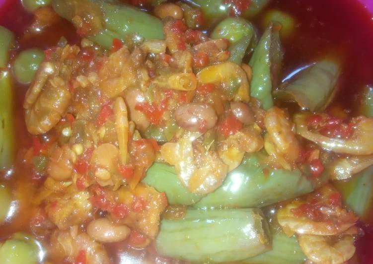 Bagaimana mengolah Tauco Terong Telunjuk 🦐 yang Enak Banget
