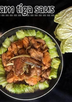 Foto resep Ayam Tiga Saus