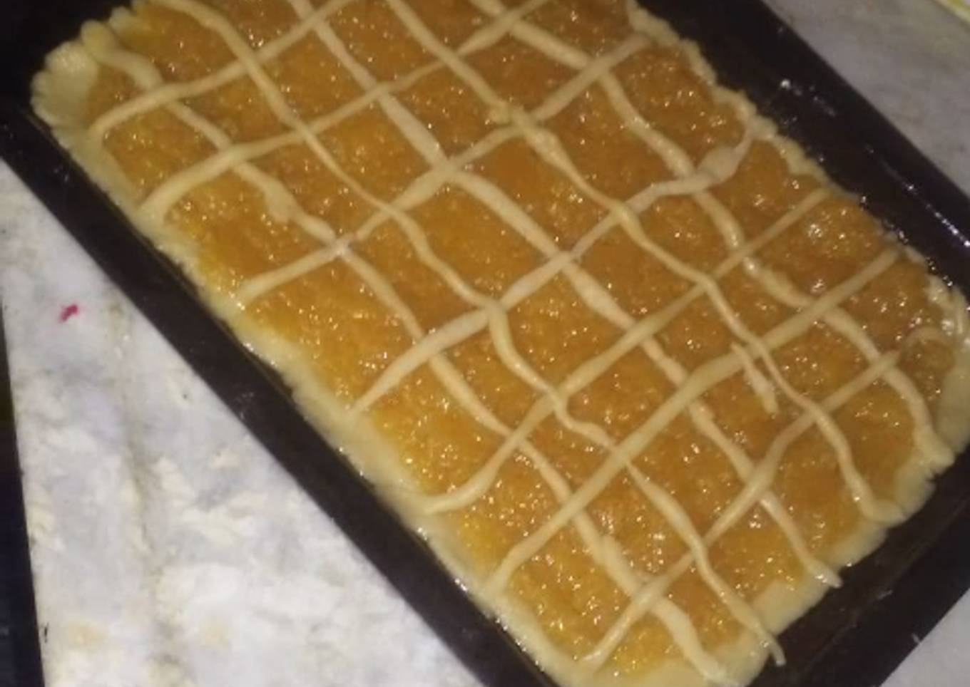 Pasta frola de batata