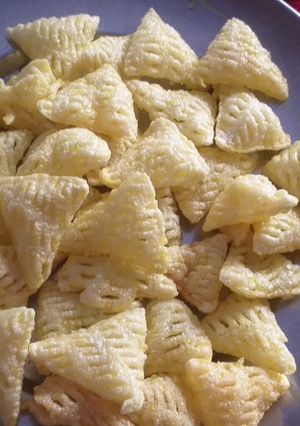 A picture of Moong Dal pappad.