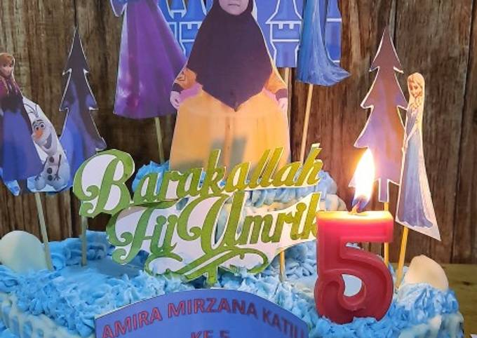 Standar Cara termudah membuat Kue ulang tahun anak yang nikmat