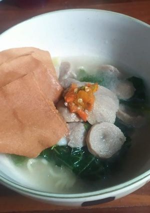 Foto resep Bakso Kuah Kaldu Ayam Sederhana