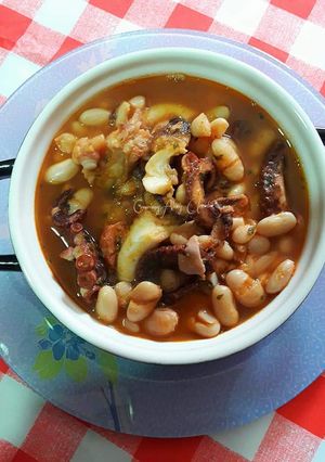 Foto principal de Alubias blancas con pulpo