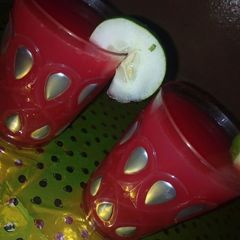 A picture of Water melon juice.