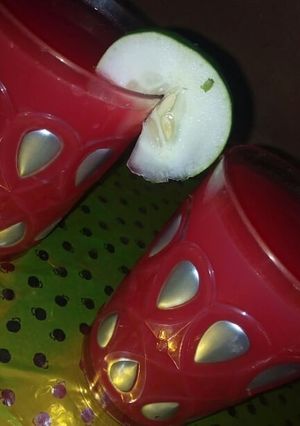 A picture of Water melon juice.